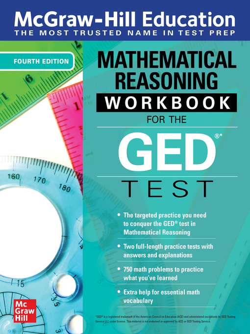 Title details for McGraw-Hill Education Mathematical Reasoning Workbook for the GED Test by McGraw Hill Editores, México - Available